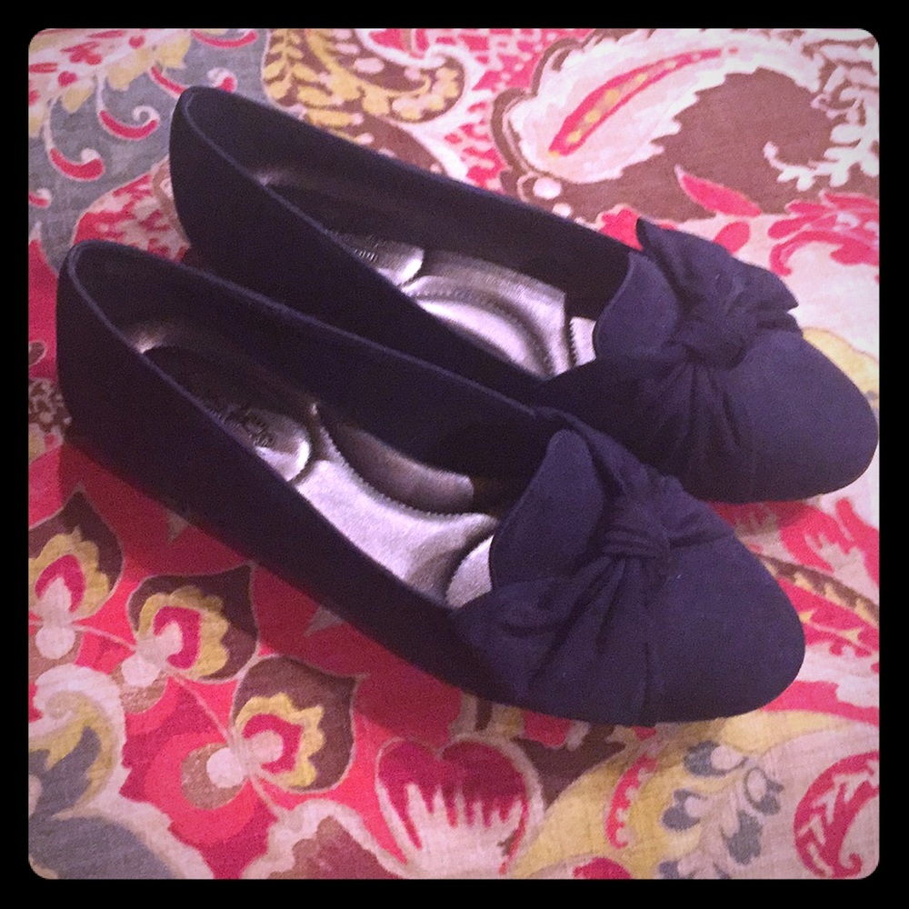 Navy Blue Flats